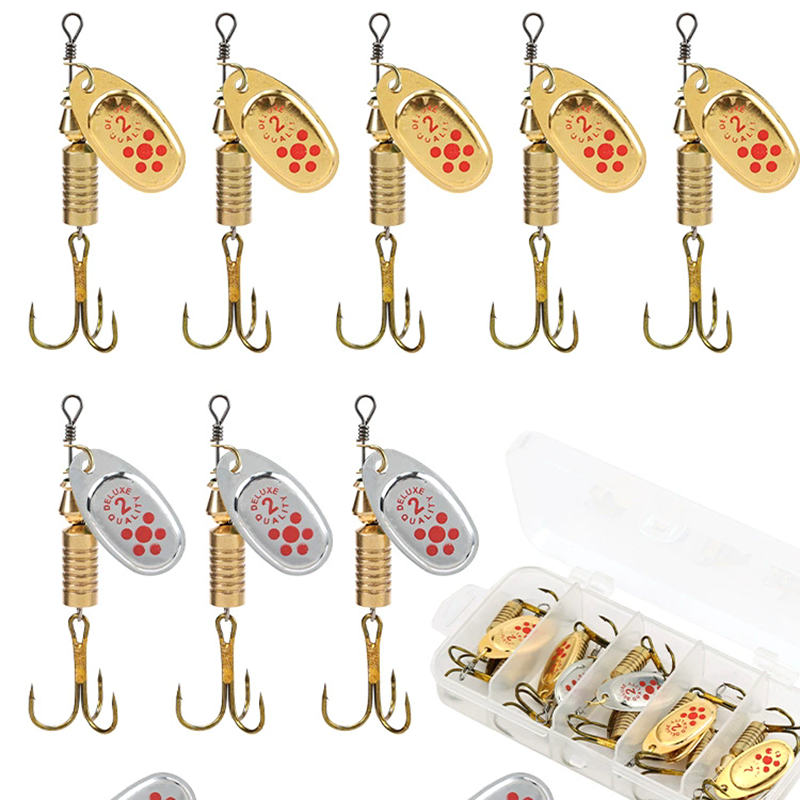 Fishing Lure Spinnerbait - 1PCS Metal Plating Spinner Bait 6.7cm/7g