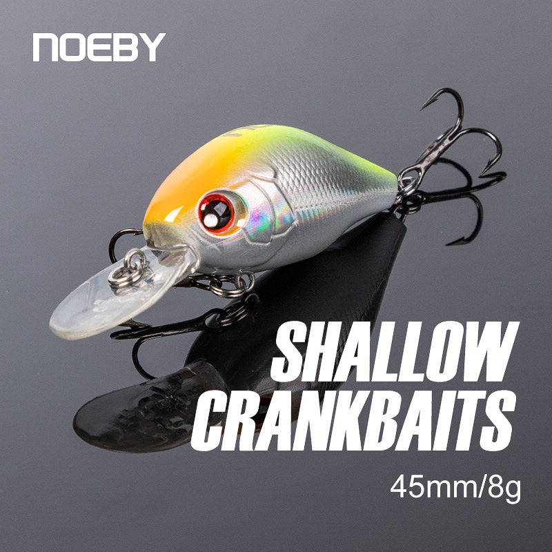 Fishing Lure Soft Plastic - NOEBY 45mm 8g Crankbaits Fishing Lure