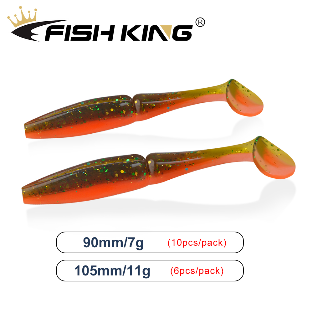 FISH KING One Up Shad Fishing  - огляд і ціна Fishing Lure Soft Plastic