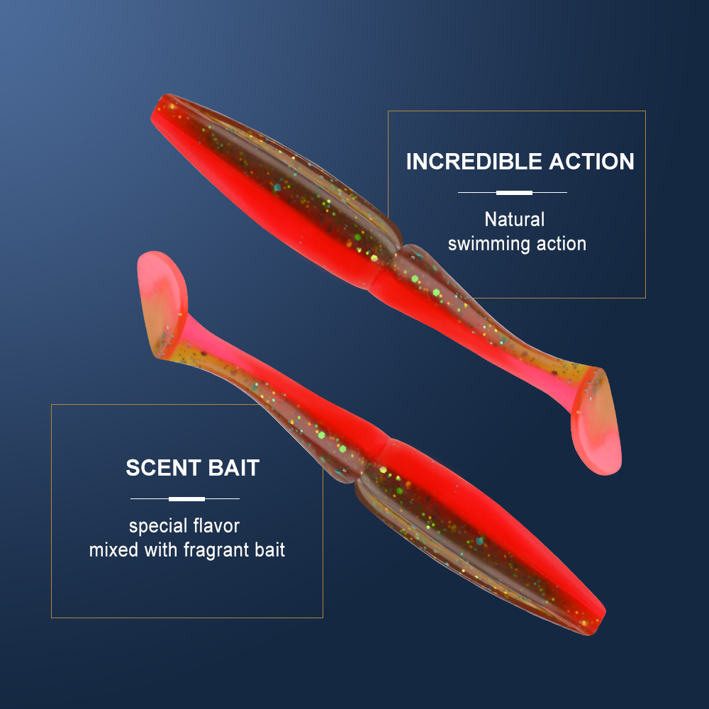 FISH KING One Up Shad Fishing  - огляд і ціна Fishing Lure Soft Plastic