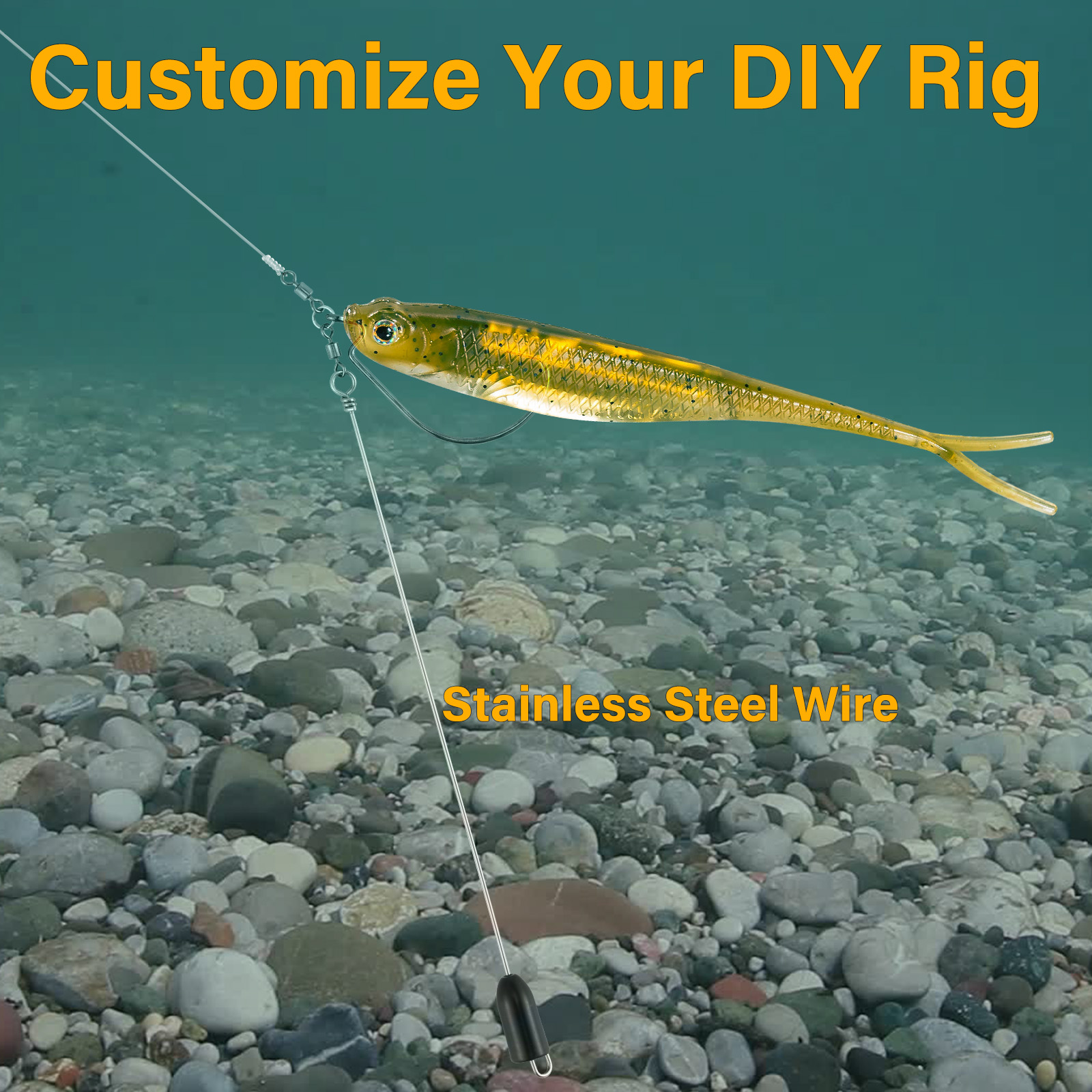 30/100pcs Tokyo Rig Spinner Lu - огляд і ціна Fishing Lure Spinnerbait
