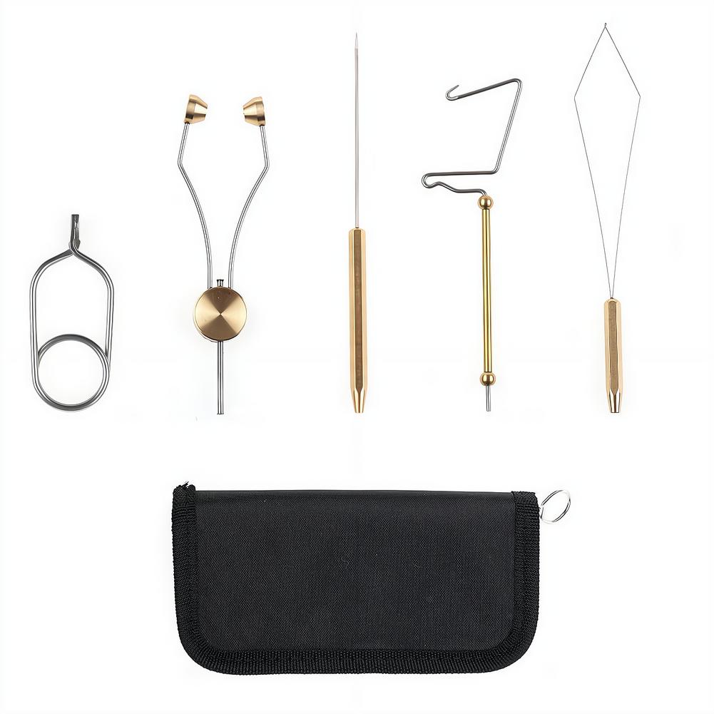 5 In 1 Fly Tying Tools Kit Fly - огляд і ціна Fishing Lure Kit