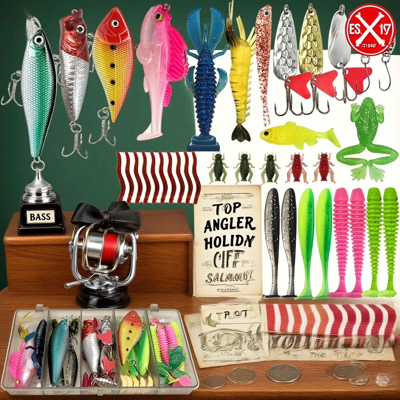 133Pcs Premium Fishing Lures T - огляд і ціна Fishing Lure Jig