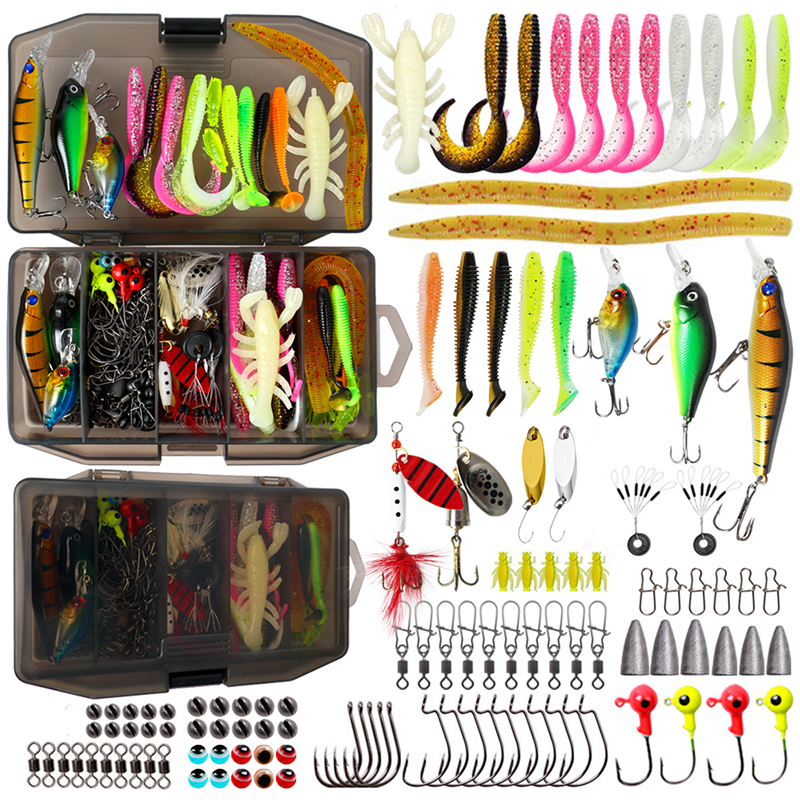 New 120PCS Fishing Lure Set So - огляд і ціна Fishing Lure Spinnerbait