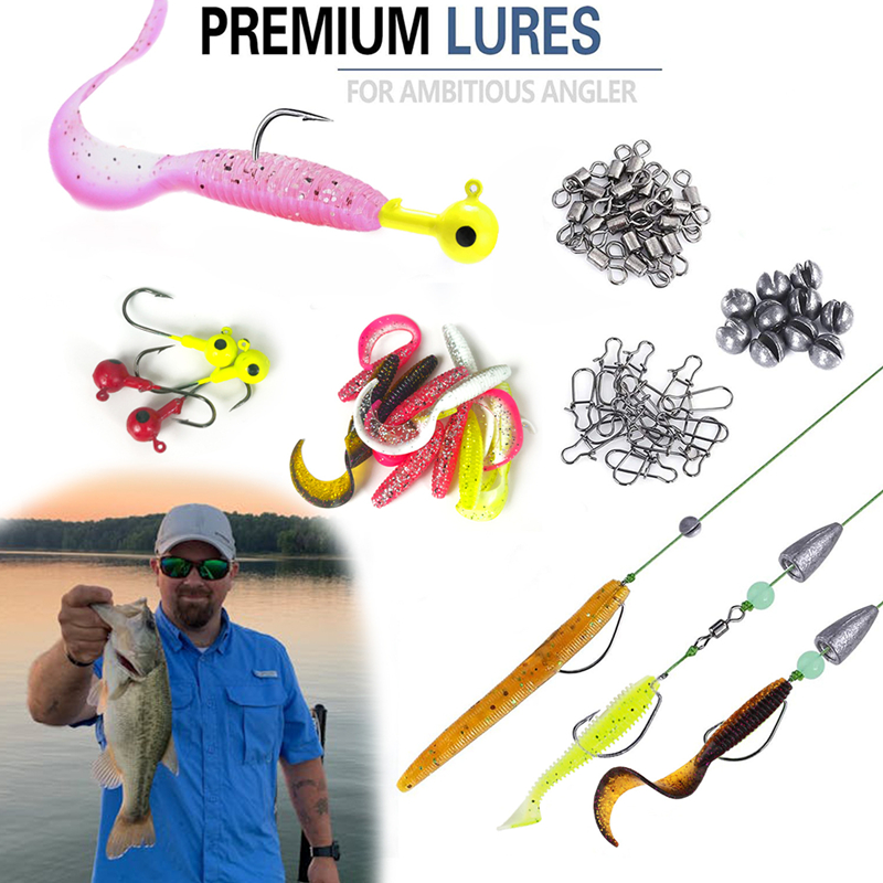 New 120PCS Fishing Lure Set So - огляд і ціна Fishing Lure Spinnerbait