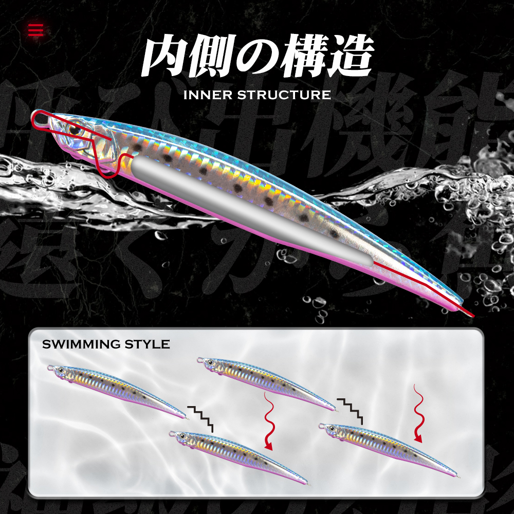 Hunthouse Jerk Press Bait Sink - огляд і ціна Fishing Lure Buzzbait