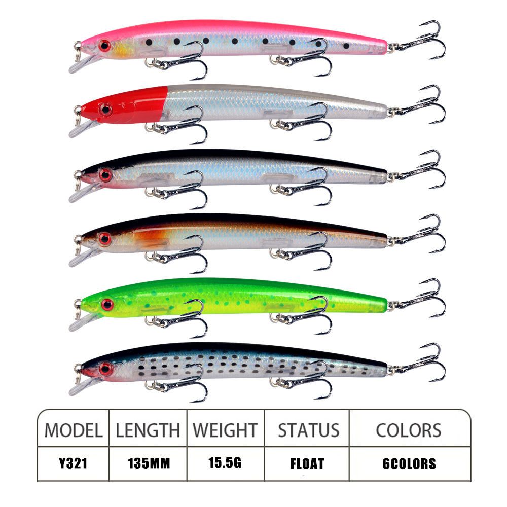 Minnow Fishing Lure 13.5cm 15. - огляд і ціна Fishing Lure Buzzbait