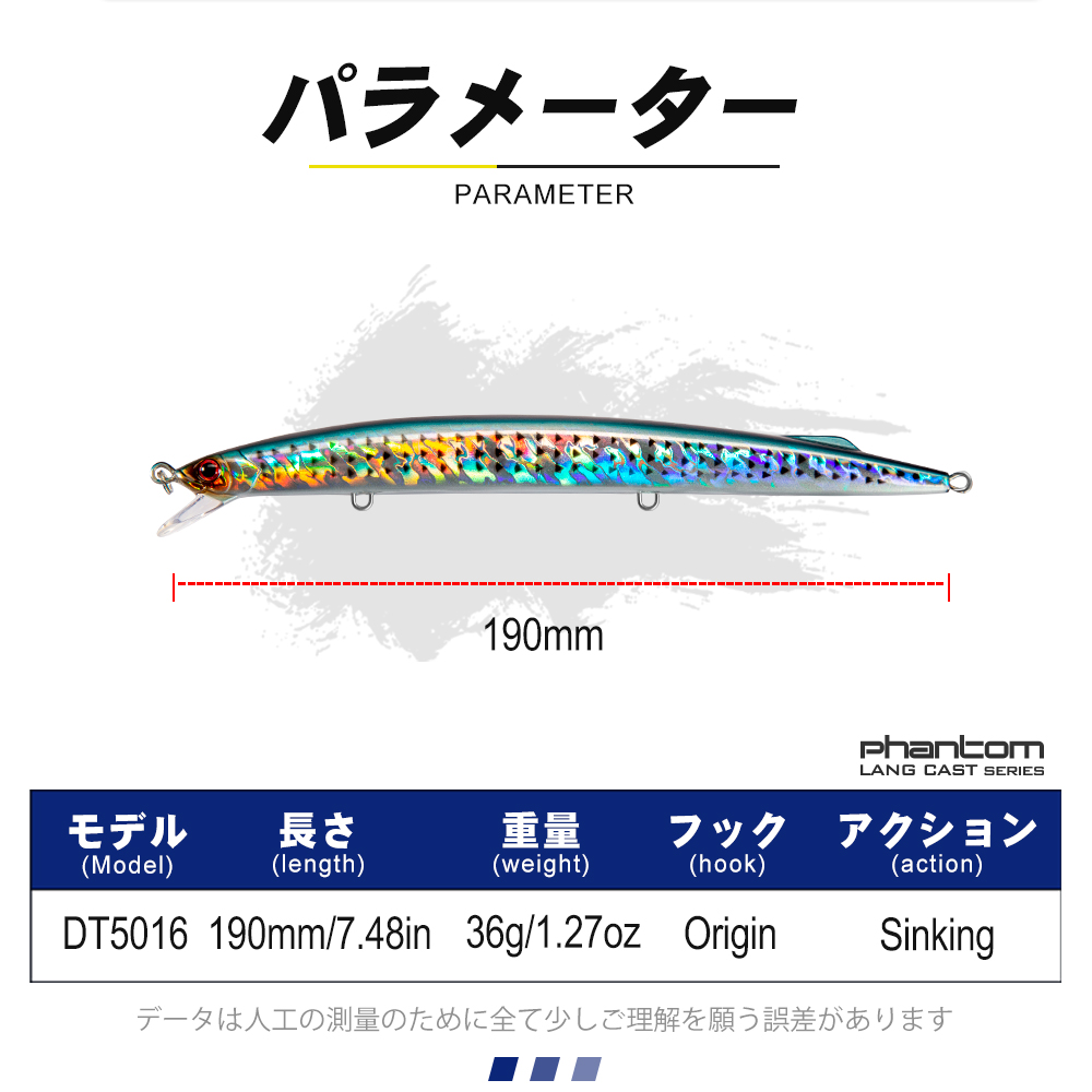 D1 Sea Fishing Minnow Lure 190 - огляд і ціна Fishing Lure Jerkbait
