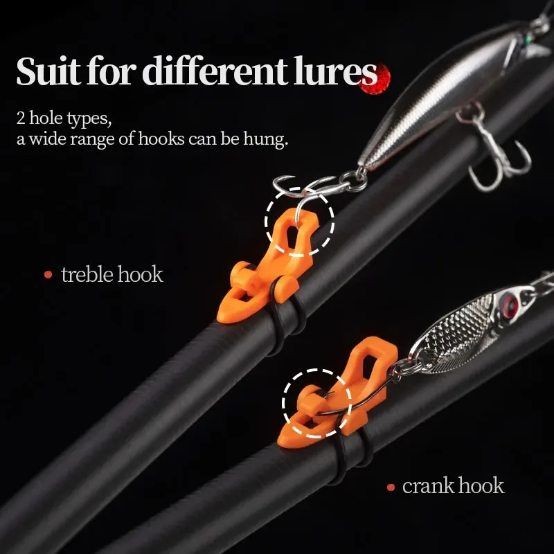 10pcs Fishing Rod Pole Hook Ke - огляд і ціна Fishing Lure Accessories