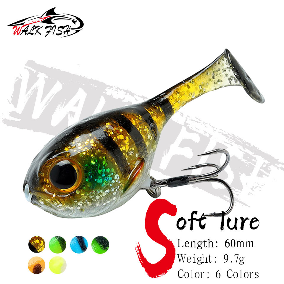 WALK FISH Soft Lure Balloonfis - огляд і ціна Fishing Lure Soft Plastic