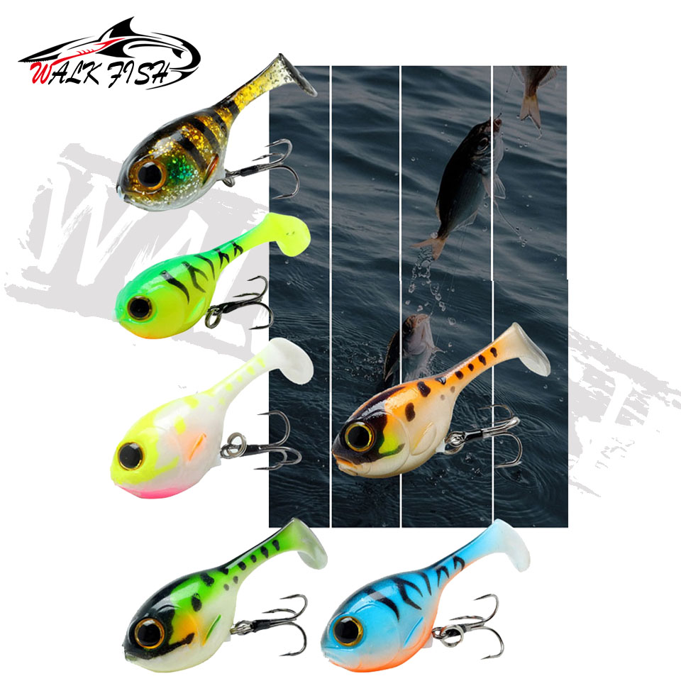 WALK FISH Soft Lure Balloonfis - огляд і ціна Fishing Lure Soft Plastic