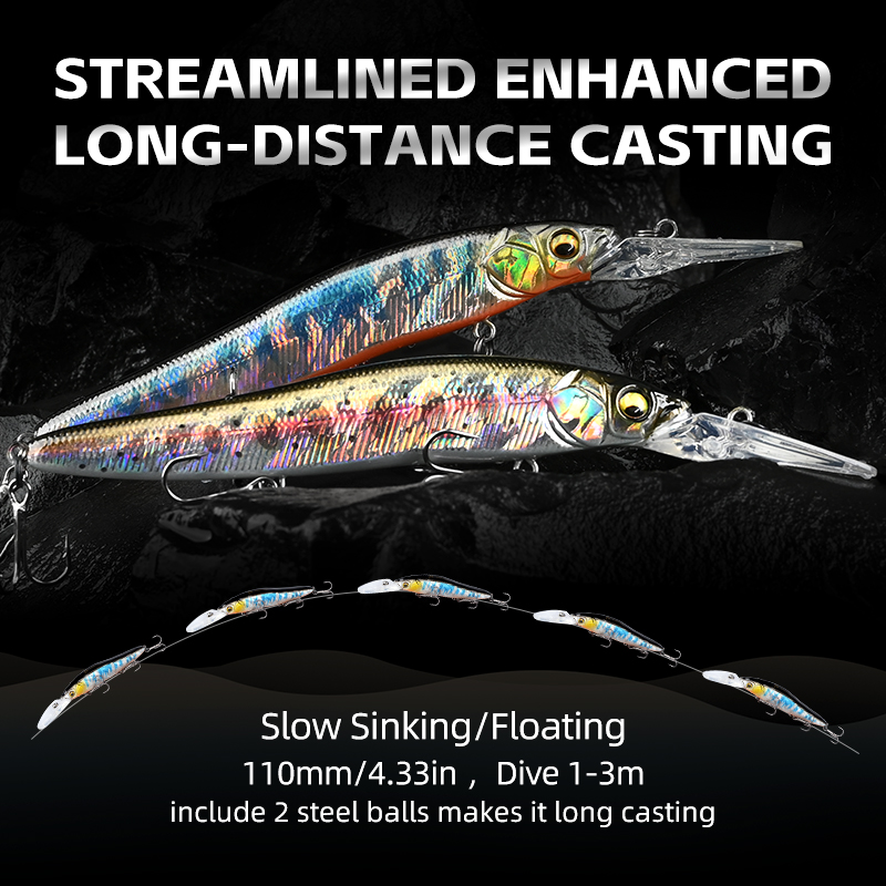 MEREDITH Minnow Wobbler Fishin - огляд і ціна Fishing Lure Jerkbait
