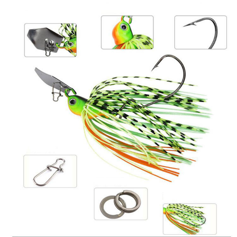Chatter Bait 7g 9g 11g 14g 21g - огляд і ціна Fishing Lure Buzzbait