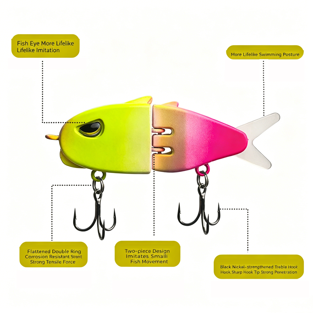 6.2cm 6.5g Swimbait Fishing Lu - огляд і ціна Fishing Lure Popper