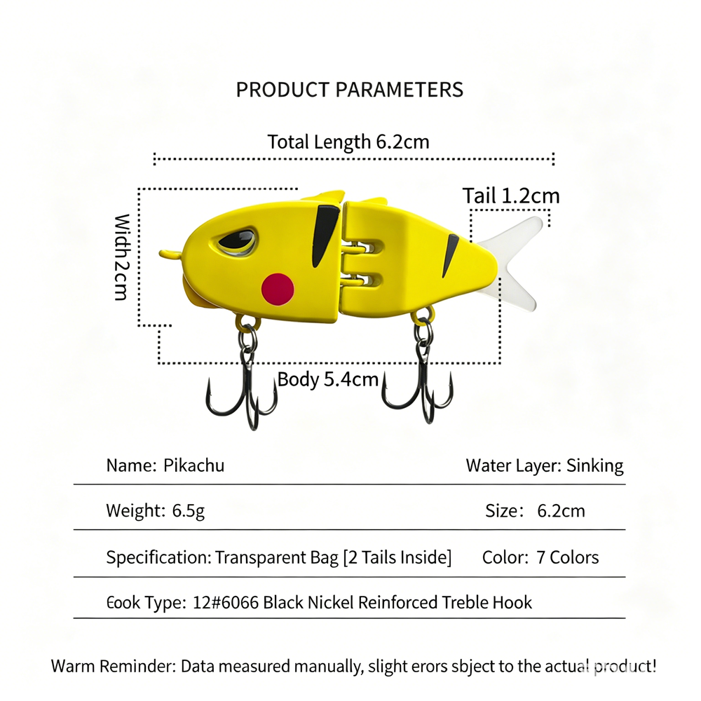 6.2cm 6.5g Swimbait Fishing Lu - огляд і ціна Fishing Lure Popper