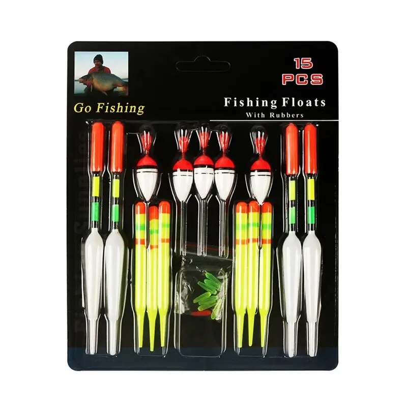 Fishing Float Set 15pc Profess - огляд і ціна Fishing Lure Topwater