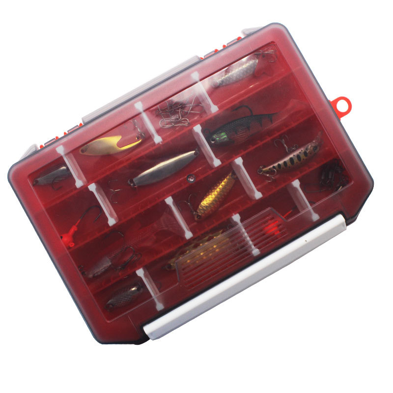Six color single-layer inserte - огляд і ціна Fishing Lure Box