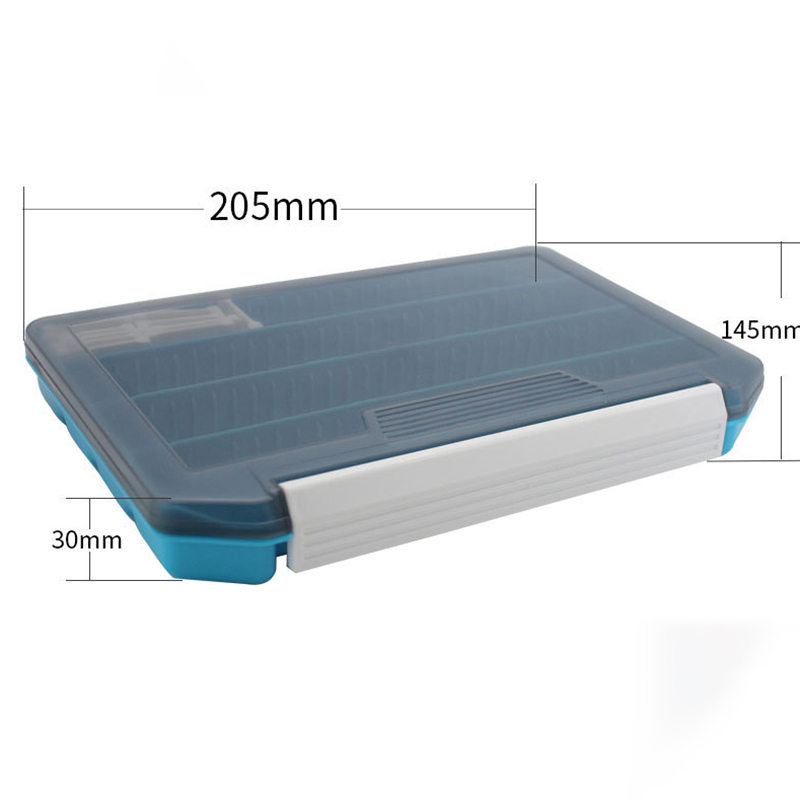 Six color single-layer inserte - огляд і ціна Fishing Lure Box