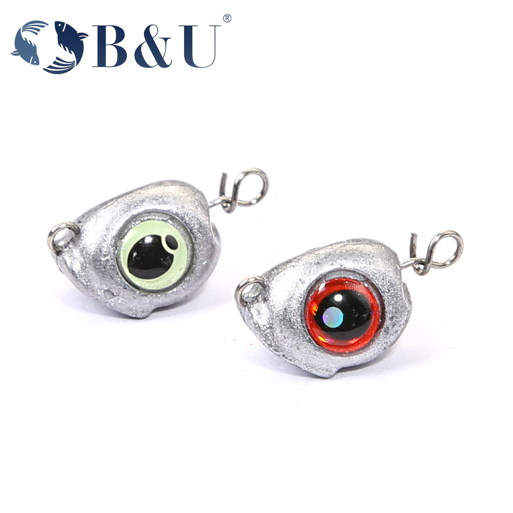 B&U Swing Jig head cheburashka - огляд і ціна Fishing Lure Accessories