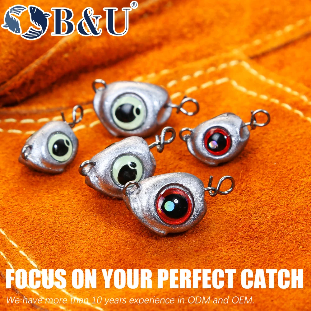 B&U Swing Jig head cheburashka - огляд і ціна Fishing Lure Accessories