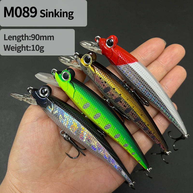 90mm 10g Slow Sinking Jerkbait - огляд і ціна Fishing Lure Jerkbait